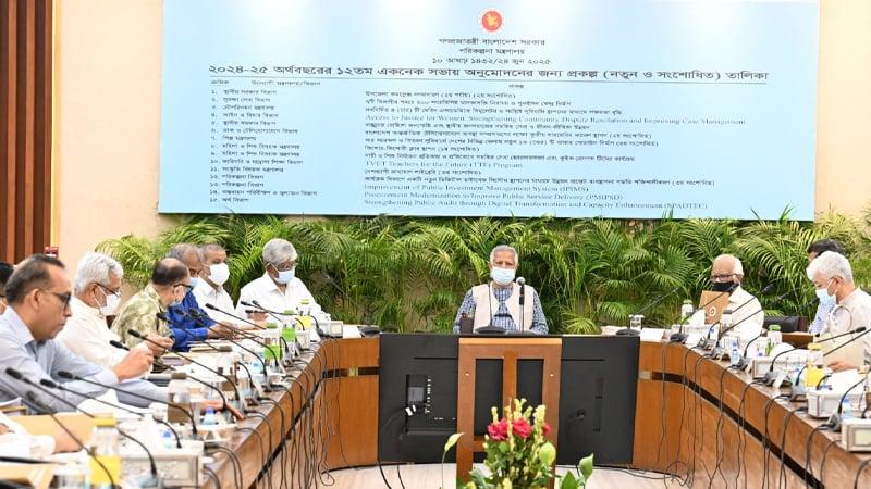 একনেকে ৮ হাজার ৯৭৪ কোটি টাকার ১৭ প্রকল্প অনুমোদন